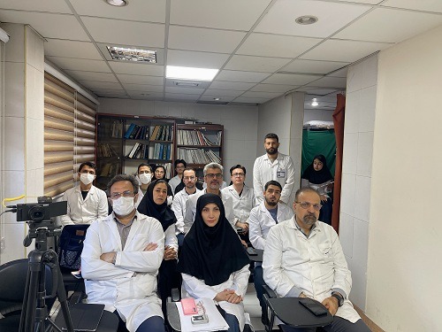 برگزاری ژورنال کلاب هفتگی مشترک علوم بالینی و علوم پایه 28 اردیبهشت ماه 1405